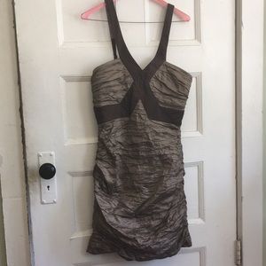 BCBG ruched party dress- never worn!